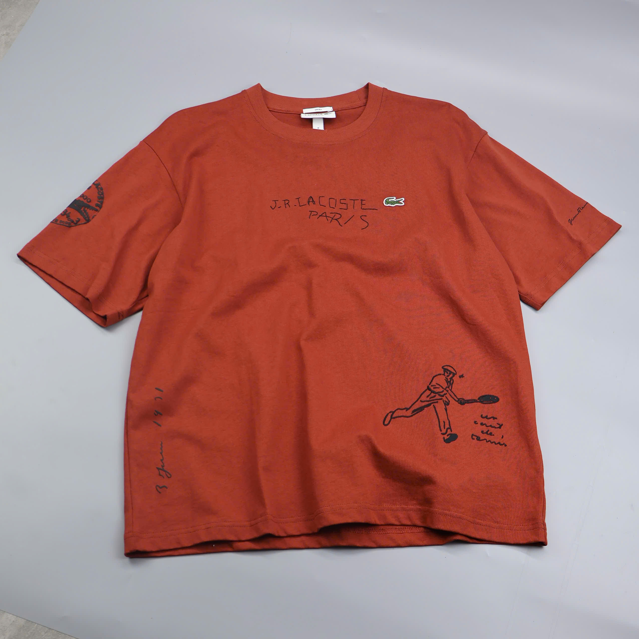 TEE " LACOSTE " REGULAR FIT