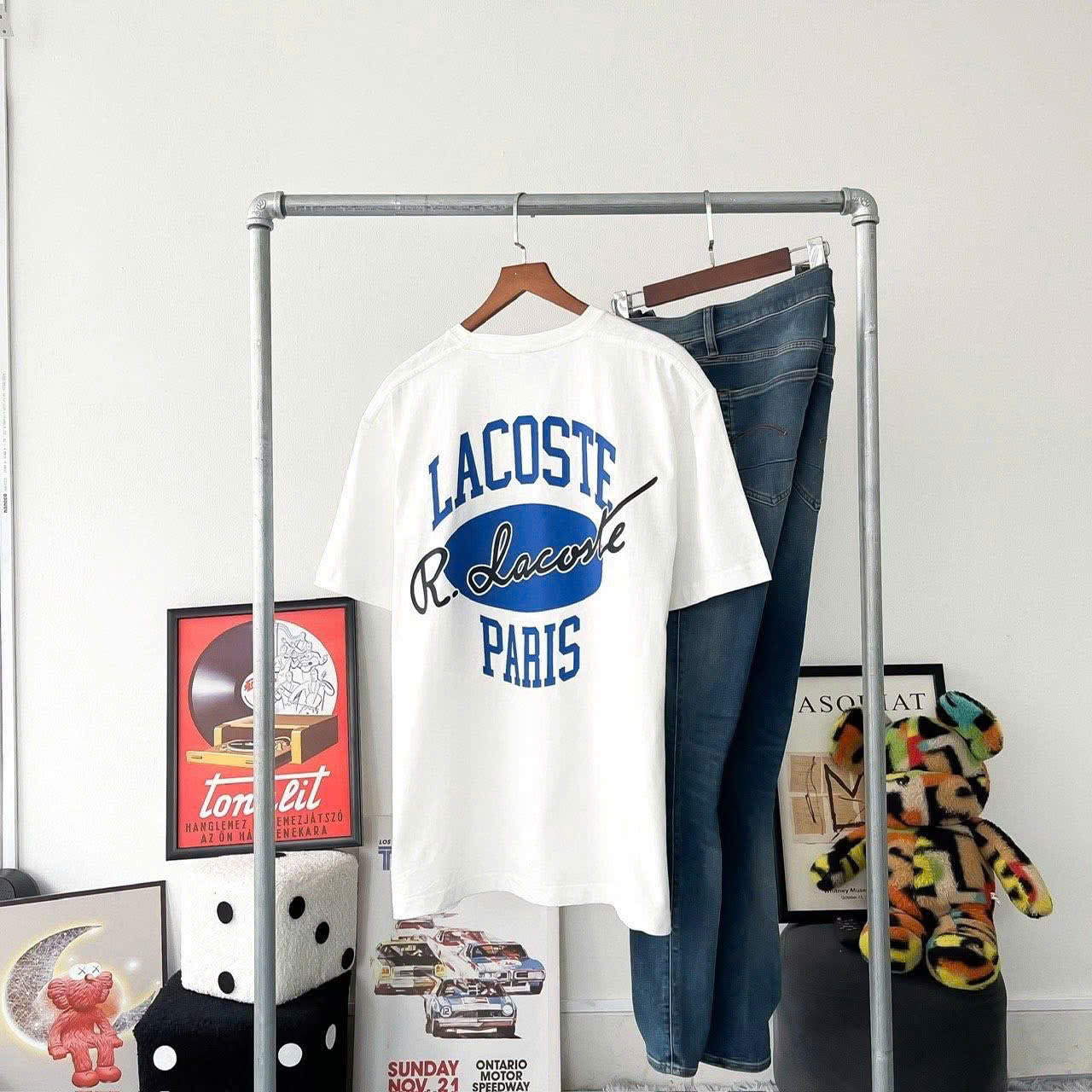 Tee Shirt " LACOSTE : PARIS